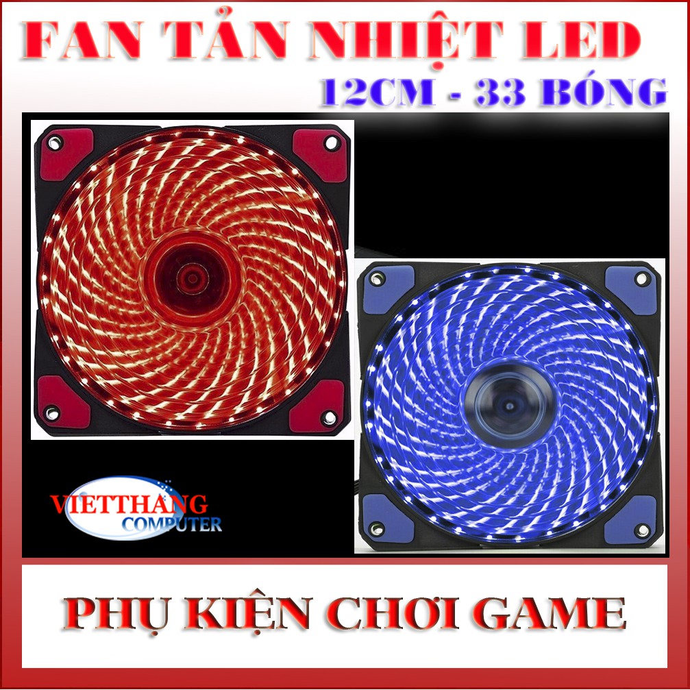 Fan Case 12cm LED 33 Bóng
