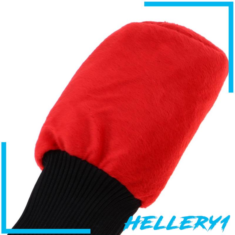 Set 1 Bọc Đầu Gậy Đánh Golf Cổ Dài Màu Đỏ + Đen Cho Nữ