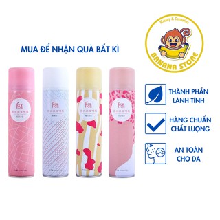 Dầu Gội Khô Issy Dạng Xịt Nội Địa Trung, Không Bết Dính giúp tóc bồng bềnh mượt mà 150ml BANANA