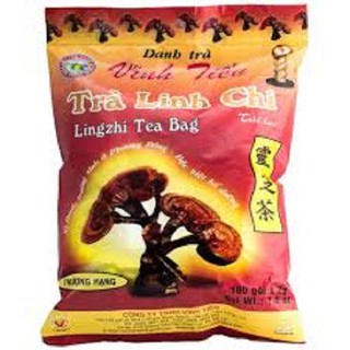 Combo 2 gói Trà Linh Chi Vĩnh Tiến gói 100 túi lọc Chính hãng