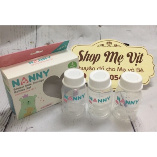 Bình trữ sữa Nanny 125ml