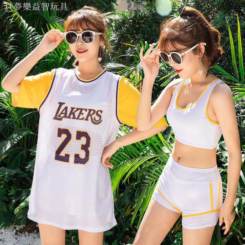 Bộ Đồ Bơi Ba Mảnh Dáng Ôm Lưng Cao Kiểu Hàn Quốc Thời Trang Cho Nữ | BigBuy360 - bigbuy360.vn