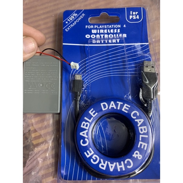 Pin thay thế tay cầm ps4 kèm cable usb không bảo hành không đổi trả Pin tay PS4 battery kèm dây sạc usb