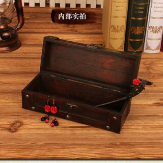 Hộp gỗ dài 21.6*8.6*7*3