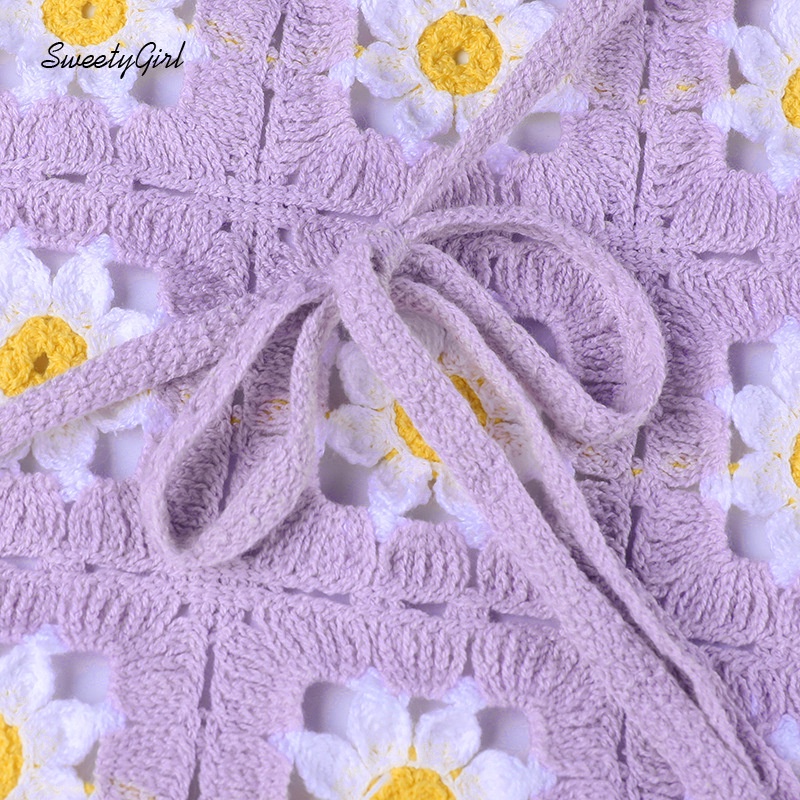 Áo Hai Dây Hở Lưng Thêu Hoa Màu Sắc Tương Phản Quyến Rũ Dành Cho Nữ 2022