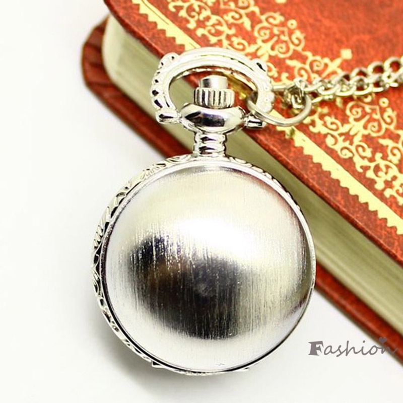 Đồng Hồ Quả Quýt Chạm Khắc Hoa Văn Phong Cách Retro