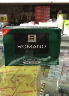 ( Ảnh Thật ) Xà Phòng Tắm Romano Classic 90g