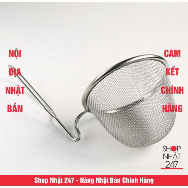 Muôi vớt, nhúng mì inox cao cấp Nội Địa Nhật Bản