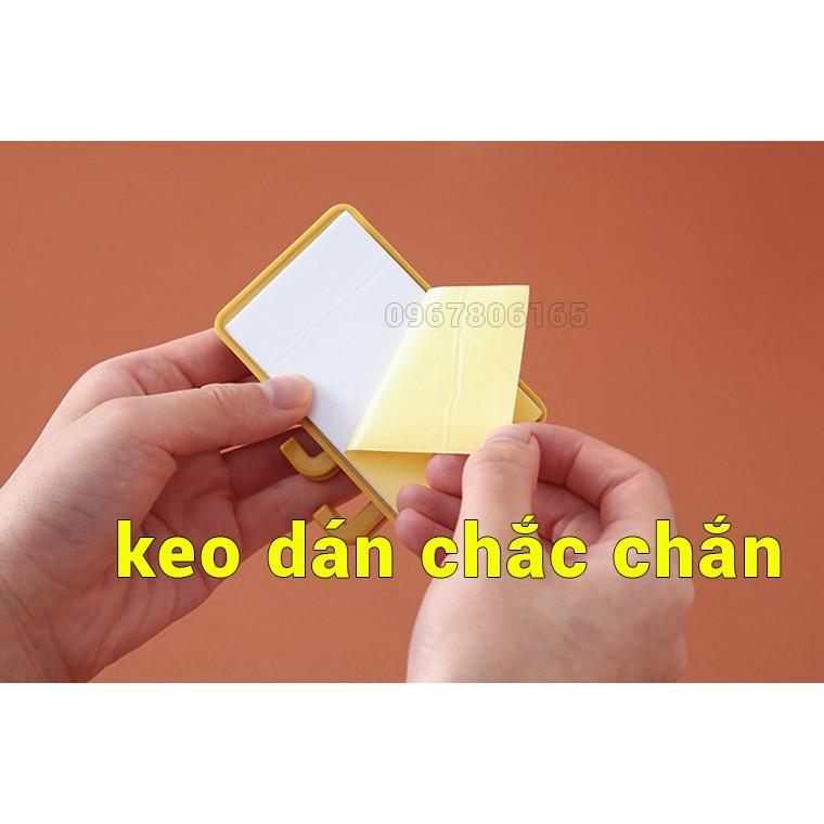 Móc treo đồ dán tường 4 nhánh hình cây thông chịu lực tốt