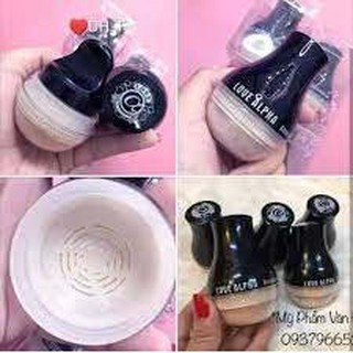 Phấn phủ bột nhũ love alpha shiny powder