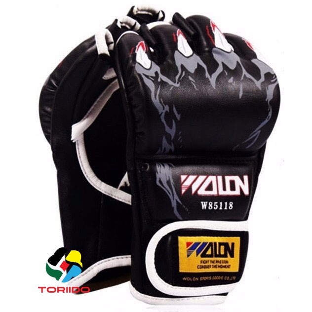 Găng tay đấm bốc MMA Walon hở ngón - dành cho các môn boxing, kickboxing, mma, muay, võ đối kháng