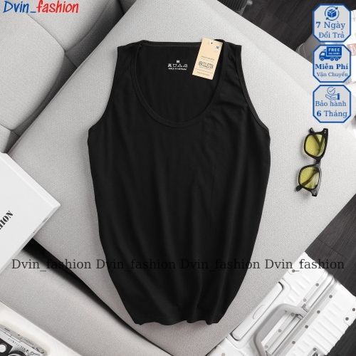 Áo thun ba lỗ nam tanktop chuẩn gym mặc nhà dạo phố - Áo thun trơn nhiều màu - Thun cotton thoáng mát  Dvin_fashion