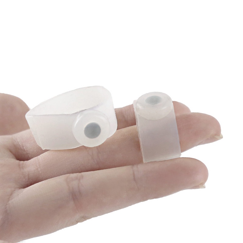 1 Cặp Vòng Silicone Đeo Ngón Chân Massage Chân Giảm Cân