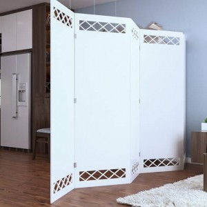 Di động, tiện dụng, Bình phong vách ngăn phong thủy họa tiết kín GT453 giá/ tấm, hàng đẹp Smartnt