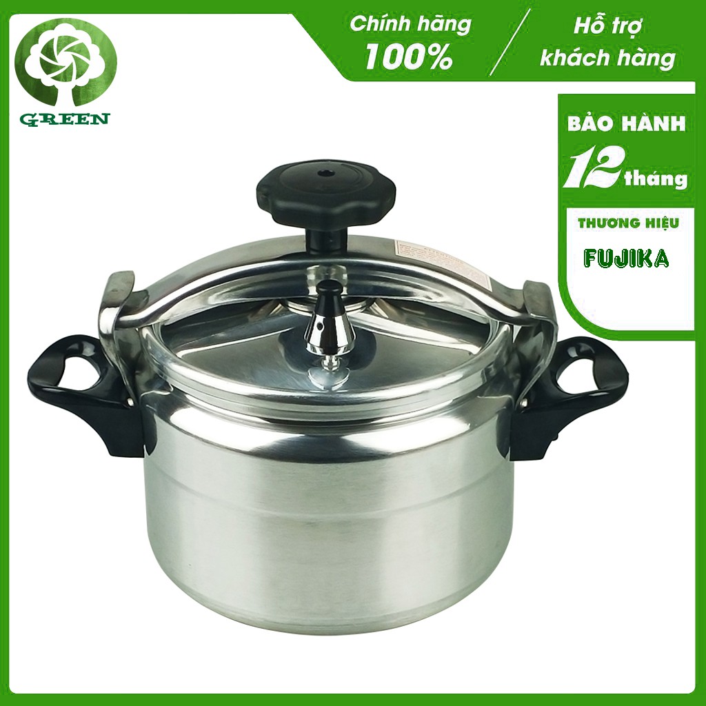 Nồi áp suất đun ga Fujika sử dụng được trên bếp từ chất liệu inox dung tích từ 3L đến 11L - KILA