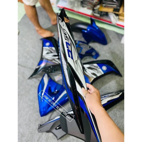 Áo Exciter Xanh Đen V7