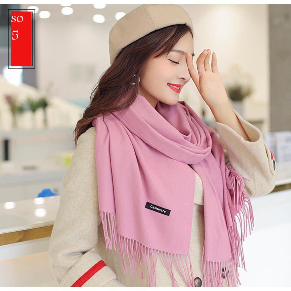 Khăn Quàng Cổ Cashmere Cao Cấp  Mang Lại Sự Sang Trọng Và Qúy Phái