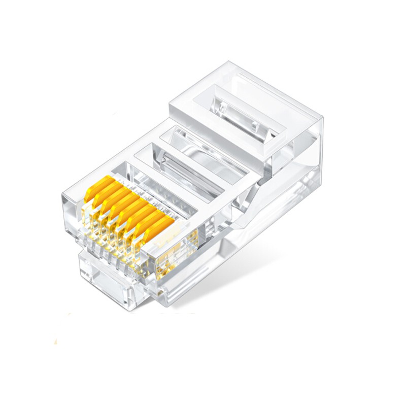 Cat6 10 cái 1 túi hạt đầu bấm mạng rj45 Ugreen 50961 NW120 - hàng chính hãng