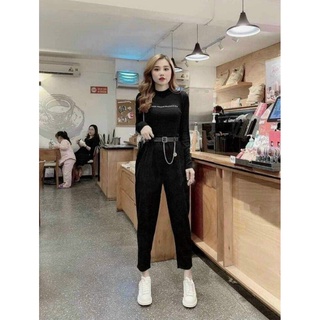 Quần baggy nhung hai màu  siêu hot (TẶNG KÈM ĐAI)