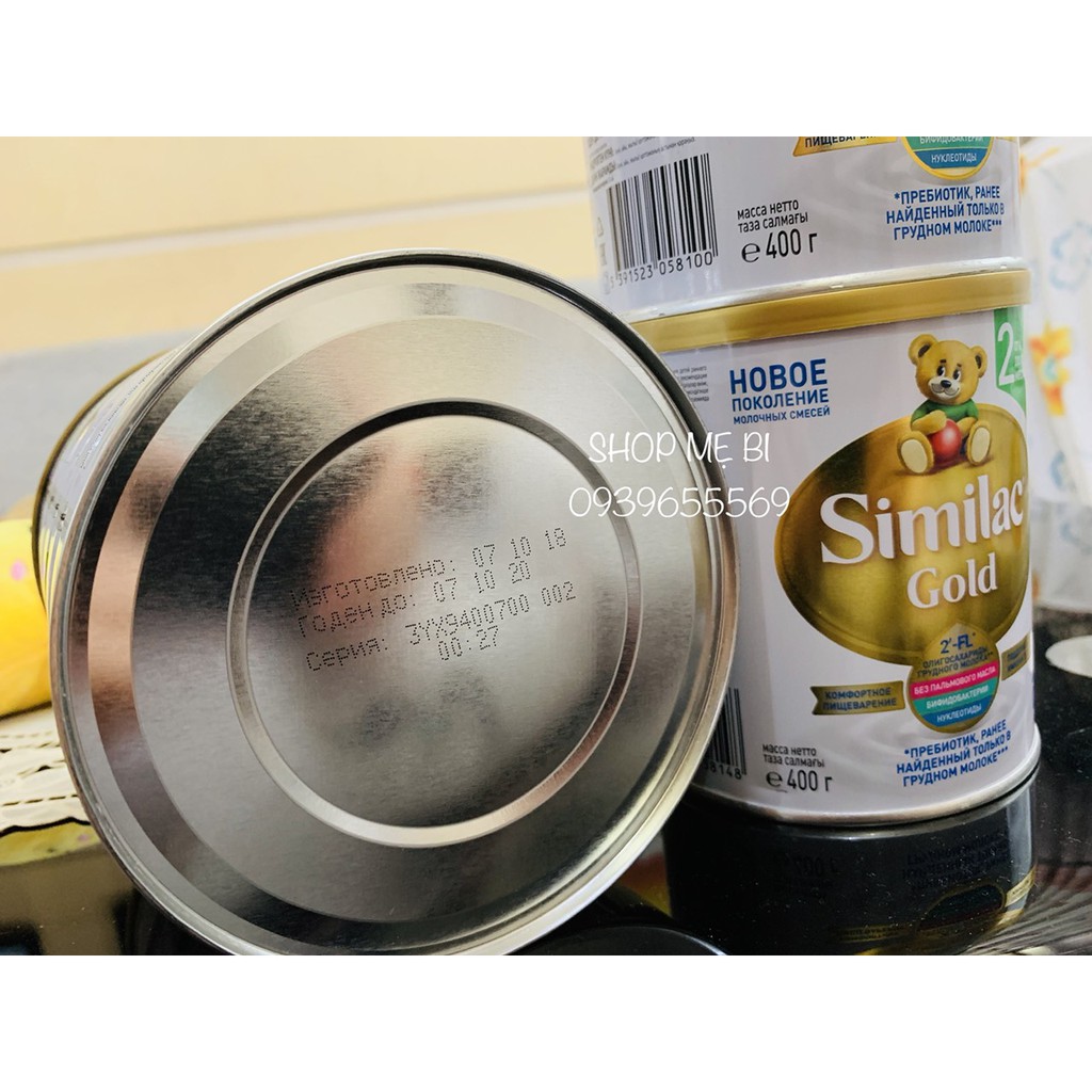 SỮA BỘT SIMILAC GOLD NGA 800gr đủ số 1-2-3-4