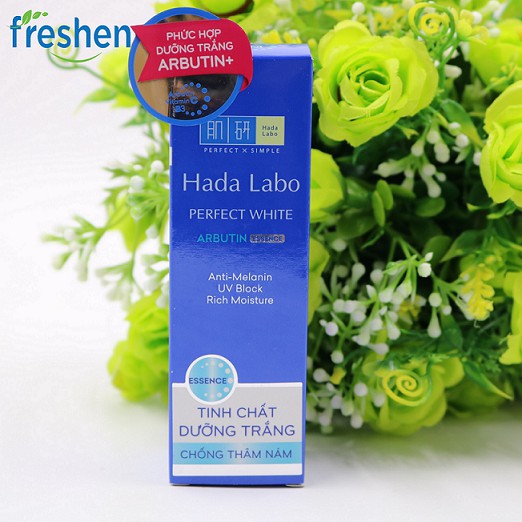 ✅ (CHÍNH HÃNG) Bộ Sản Phẩm Dưỡng Trắng Da Tối Ưu Hada Labo Perfect White