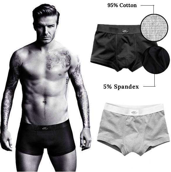 [Boxer fullbox chữ HM] Set 3 quần boxer cao cấp David Beckham mẫu quần đùi vải mềm đủ màu