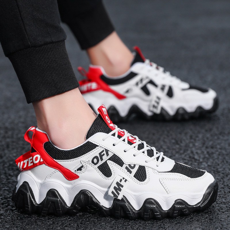 Giày sneaker nam Đế sóng Offwhiitee kiểu dáng thời trang