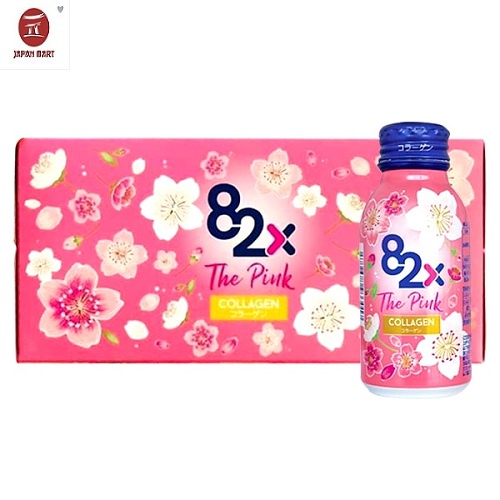 Collagen Dạng Nước 82X The Pink Hộp 10 chai