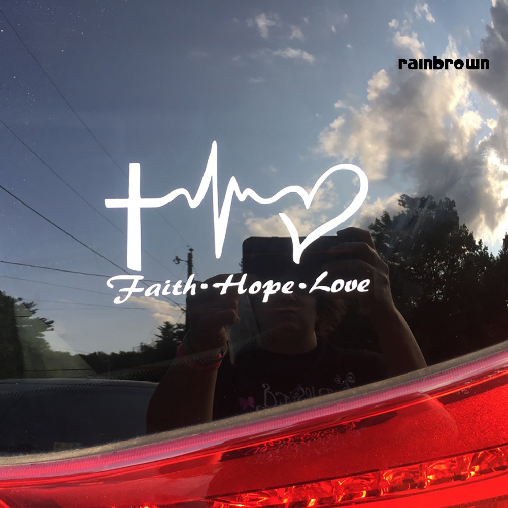 Đề can dán xe hơi trang trí họa tiết chữ và hình vẽ sáng tạo độc đáo