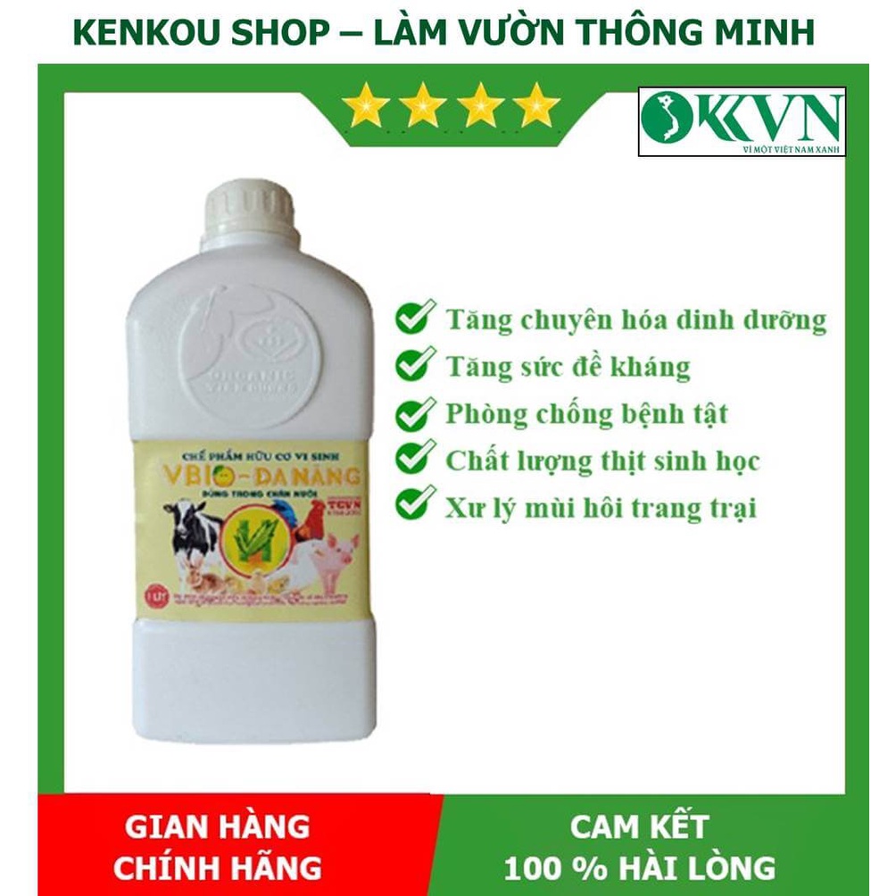 Shop Kenkou_Chế phẩm sinh học VBIO xử lý chuồng trại trong chăn nuôi