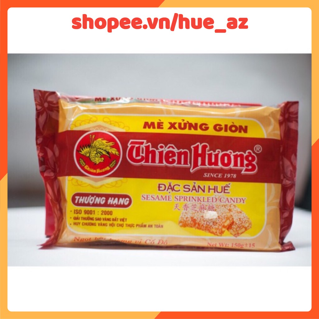 Mè xửng giòn Thiên Hương chính hãng 150gr - Đặc sản Huế