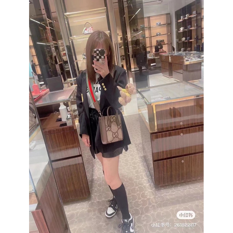 Túi Xách GU.cci Tote Mini Size 20Cm