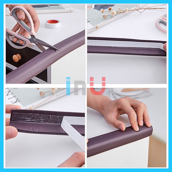 HCM - Mút xốp bản rộng 7.5cm bọc cạnh bàn, bọc góc, dễ dàng cắt tùy chỉnh theo nhu cầu sử dụng