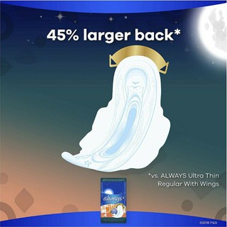 Băng vệ sinh always ultra thin 38 miếng over night size 4 - ảnh sản phẩm 3