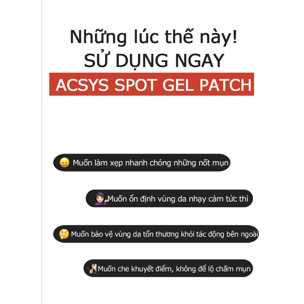 Gel Bôi Mụn Acsys Spot Gel Patch