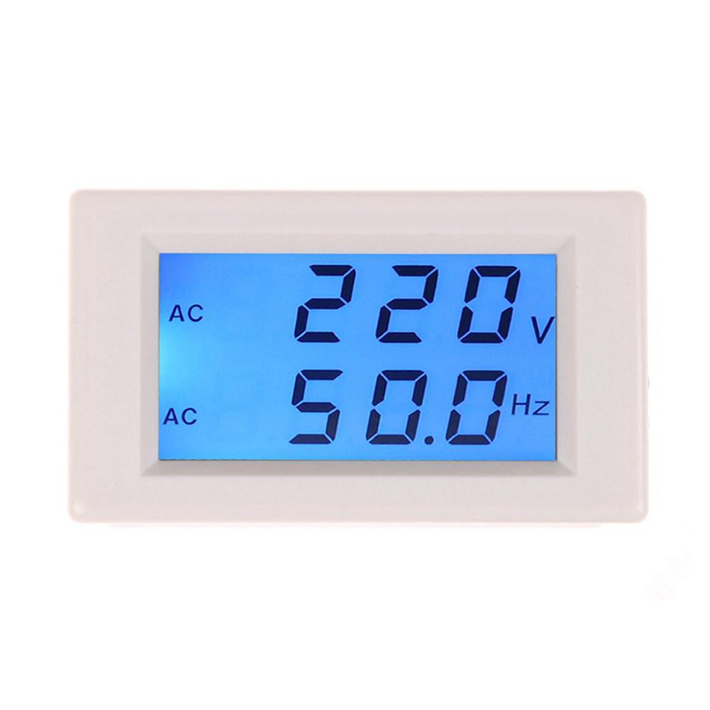 Đồng hồ vôn kế ac80-300v với màn hình hiển thị LCD 45.0-65.0hz