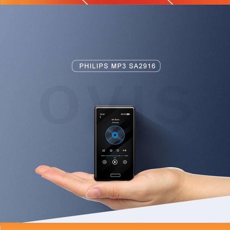 Philips SA2916 - Máy Nghe Nhạc Full Cảm Ứng, Hỗ Trợ Bluetooth 4.2, Có Loa Ngoài