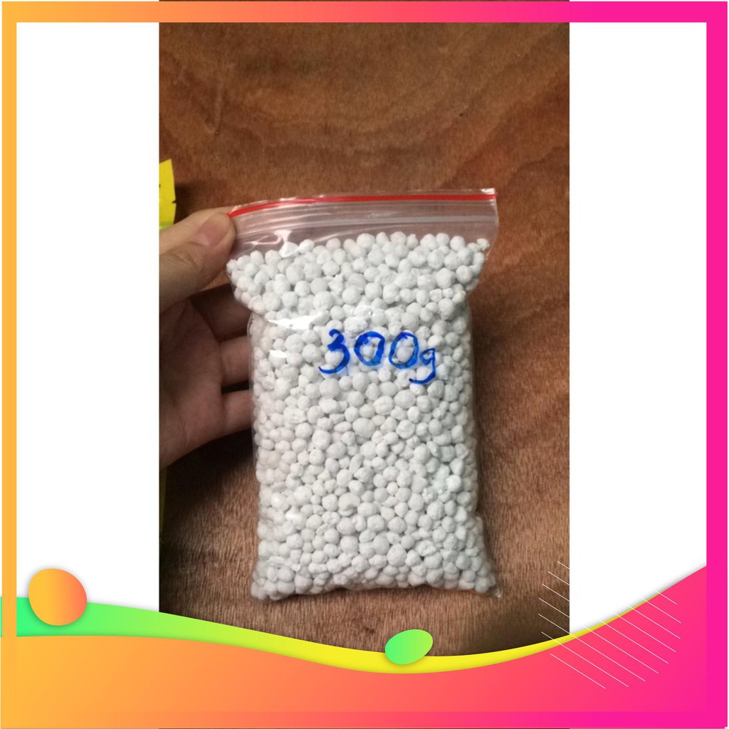 [Hàng chuẩn zin]PHÂN BÓN TAN CHẬM ĐÀI LOAN HẠT TRẮNG (300gr)