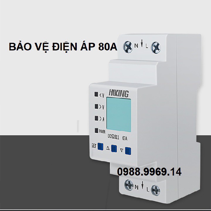 BẢO VỆ MẤT TRUNG TÍNH 80A CÓ MÀN HÌNH VÀ CÔNG TƠ ĐIỆN | BigBuy360 - bigbuy360.vn