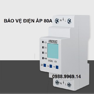 BẢO VỆ MẤT TRUNG TÍNH 80A CÓ MÀN HÌNH VÀ CÔNG TƠ ĐIỆN