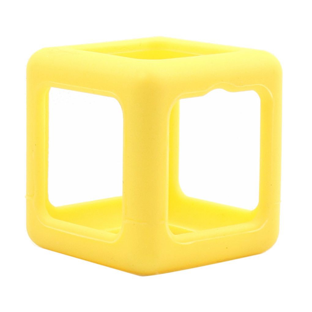 Ốp Silicon Hình Lăng Kính Cho Fidget Cube Đồ Chơi