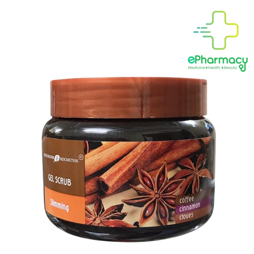 Scrub Tẩy Da Chết Quế Hồi Nga Và Café Slimming Gel Coffee & Cinnamon Cloves Eksklyuziv Kosmetik 380g | BigBuy360 - bigbuy360.vn