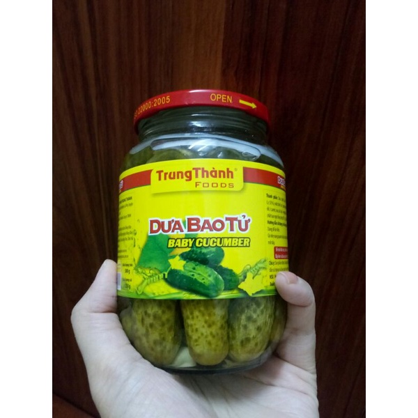 Dưa bao tử muối Trung Thành lọ 500g