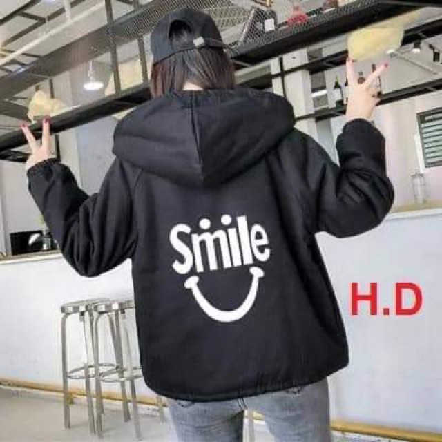 Áo gió SMILER mặt cười HĐ12