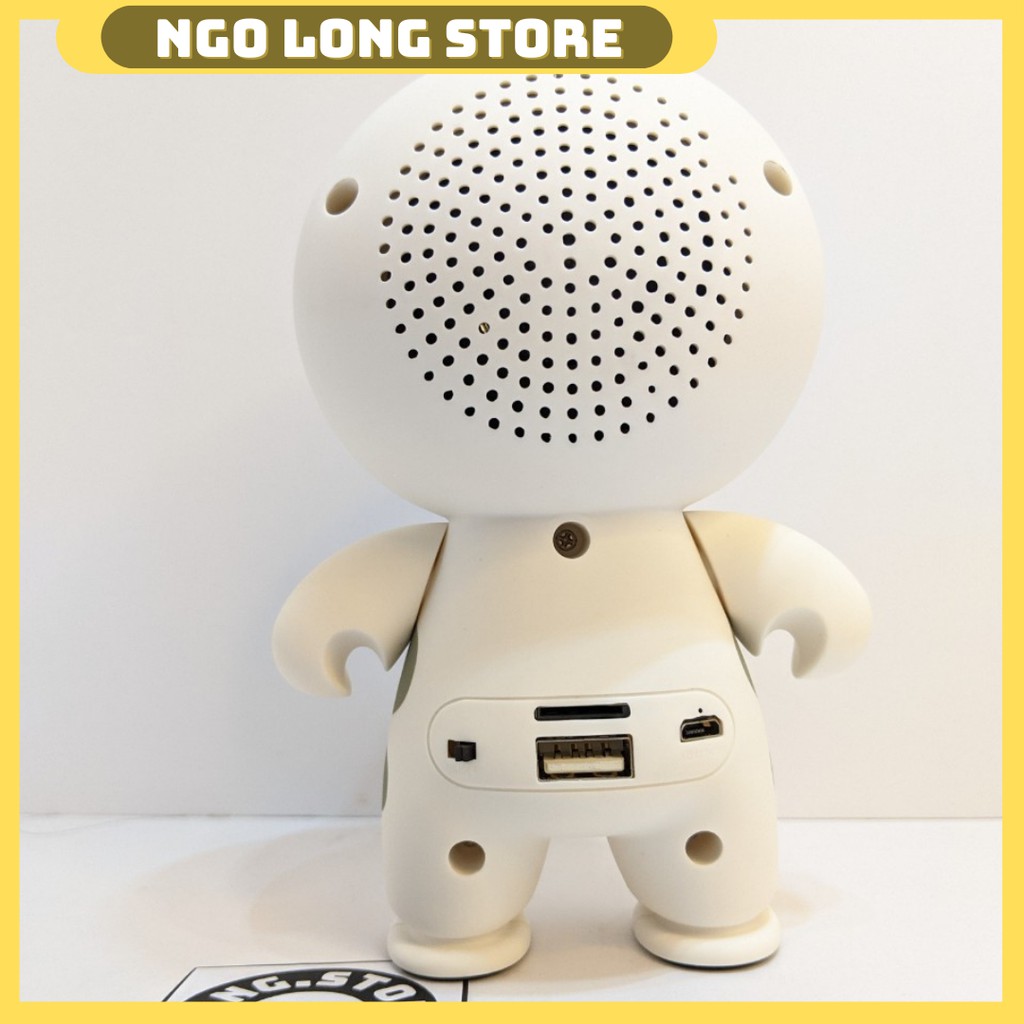 Loa nghe nhạc Bluetooth Mini Baymax A9 Nghe Thẻ Nhớ - USB -(ÂM TRẦM ẤM BASS NỔI)