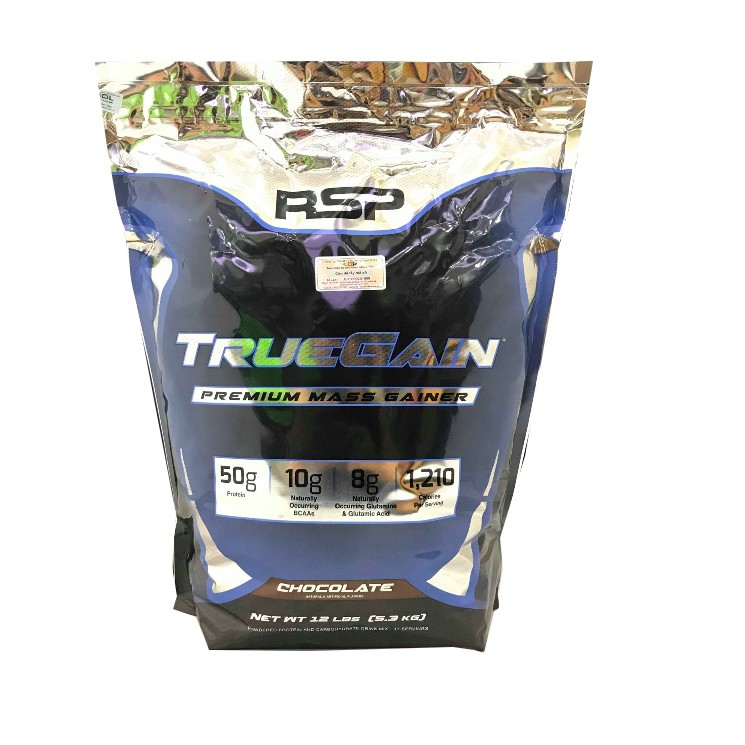 RSP True Gain vị Chocolate - Tăng Cân Tăng Cơ Hạn Chế Mỡ | BigBuy360 - bigbuy360.vn