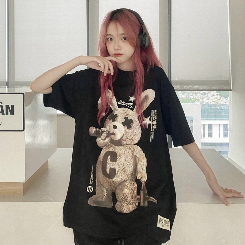 Full Tag Vải Hãng - Áo Thun Bad RABBIT SAY TEE chất Cotton 100% có mác vải Unisex nam nữ