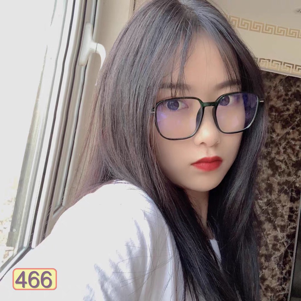 MẮT KÍNH GỌNG CẬN 97063 466 FORM VUÔNG DỄ THƯƠNG HOT TREND | BigBuy360 - bigbuy360.vn