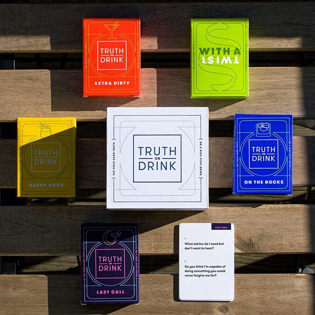 Bộ trò chơi thẻ bài truth or Drink độc đáo vui nhộn cho người lớn