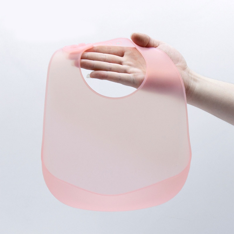 Yếm Ăn Silicone Không Chứa BPA Chống Nước Kèm Túi Đựng Thức Ăn Cho Bé